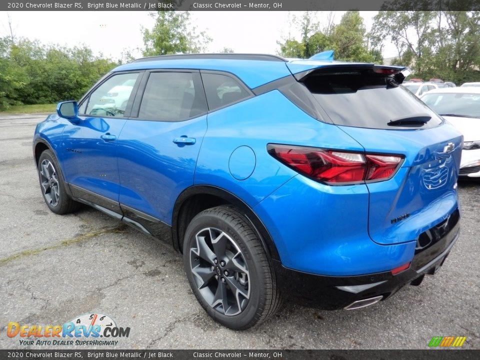 2020 Chevrolet Blazer RS Bright Blue Metallic / Jet Black Photo #5