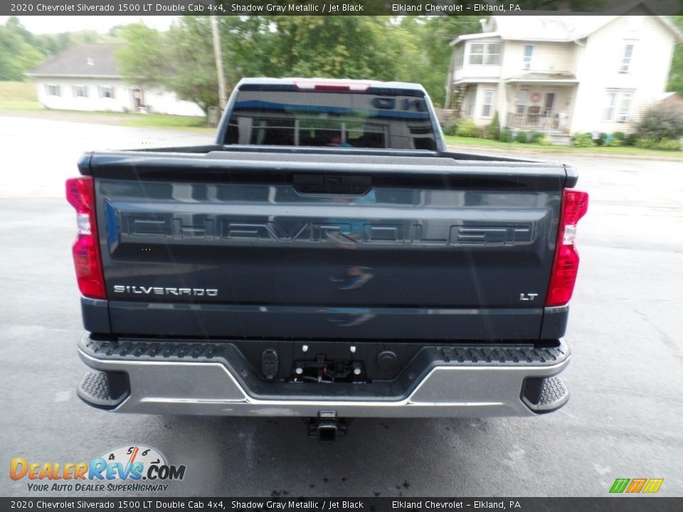 2020 Chevrolet Silverado 1500 LT Double Cab 4x4 Shadow Gray Metallic / Jet Black Photo #8