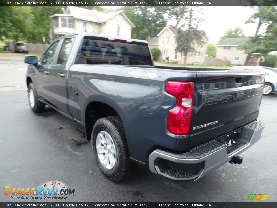 2020 Chevrolet Silverado 1500 LT Double Cab 4x4 Shadow Gray Metallic / Jet Black Photo #9