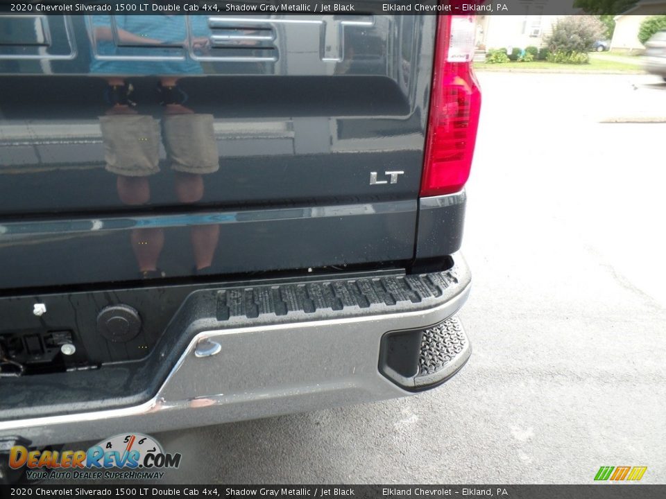 2020 Chevrolet Silverado 1500 LT Double Cab 4x4 Shadow Gray Metallic / Jet Black Photo #13