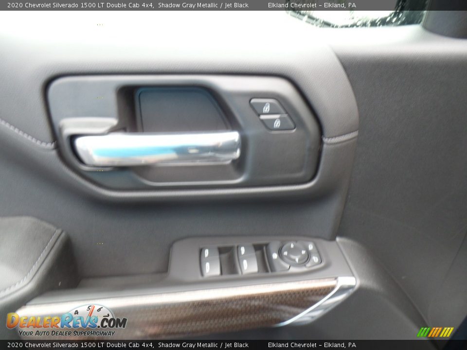 2020 Chevrolet Silverado 1500 LT Double Cab 4x4 Shadow Gray Metallic / Jet Black Photo #16
