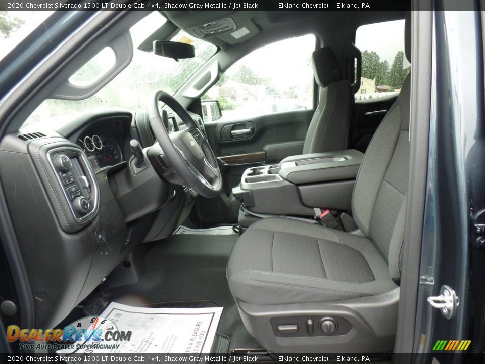 2020 Chevrolet Silverado 1500 LT Double Cab 4x4 Shadow Gray Metallic / Jet Black Photo #17