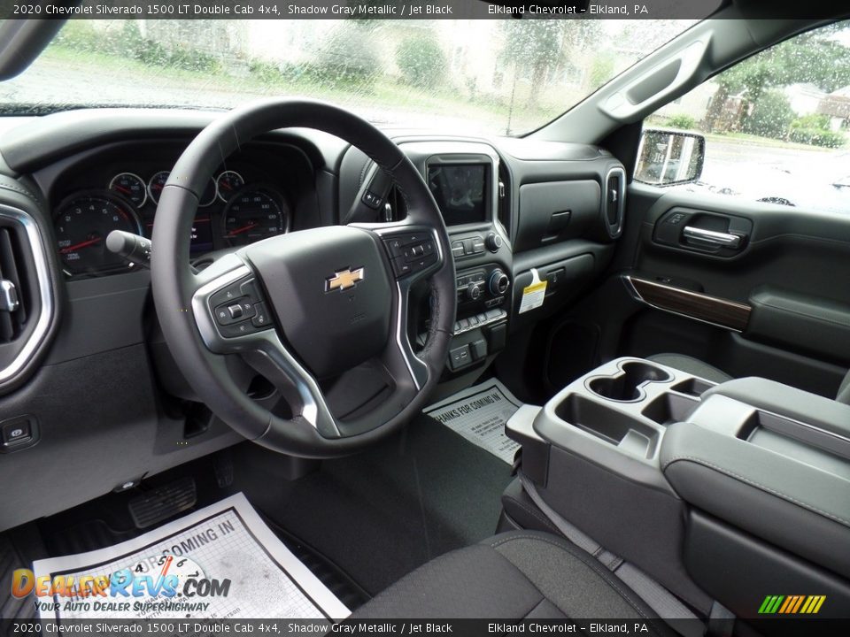 2020 Chevrolet Silverado 1500 LT Double Cab 4x4 Shadow Gray Metallic / Jet Black Photo #19