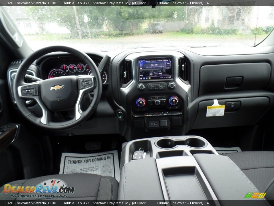 2020 Chevrolet Silverado 1500 LT Double Cab 4x4 Shadow Gray Metallic / Jet Black Photo #33