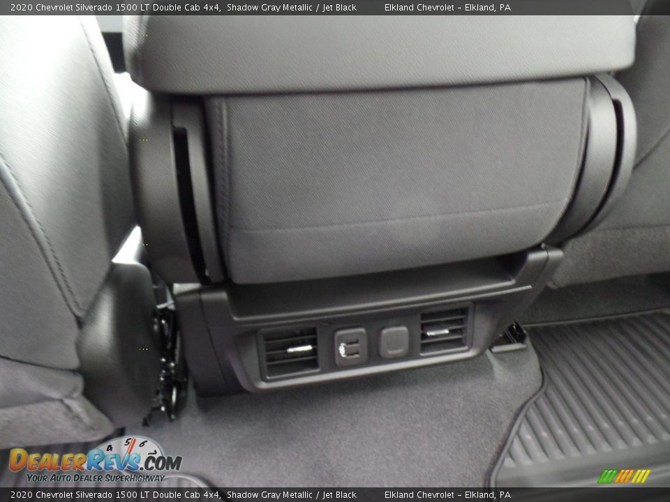 2020 Chevrolet Silverado 1500 LT Double Cab 4x4 Shadow Gray Metallic / Jet Black Photo #34