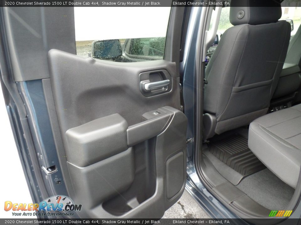 2020 Chevrolet Silverado 1500 LT Double Cab 4x4 Shadow Gray Metallic / Jet Black Photo #35