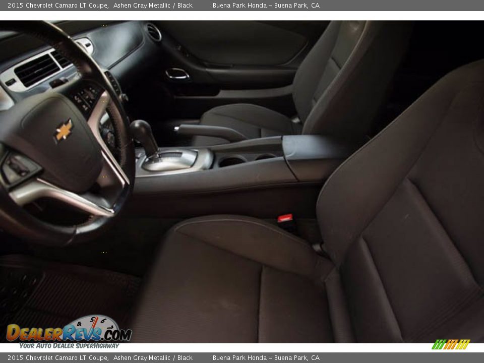 2015 Chevrolet Camaro LT Coupe Ashen Gray Metallic / Black Photo #3
