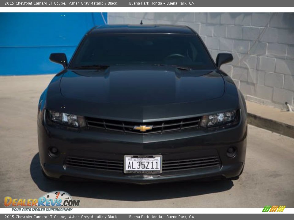 2015 Chevrolet Camaro LT Coupe Ashen Gray Metallic / Black Photo #7