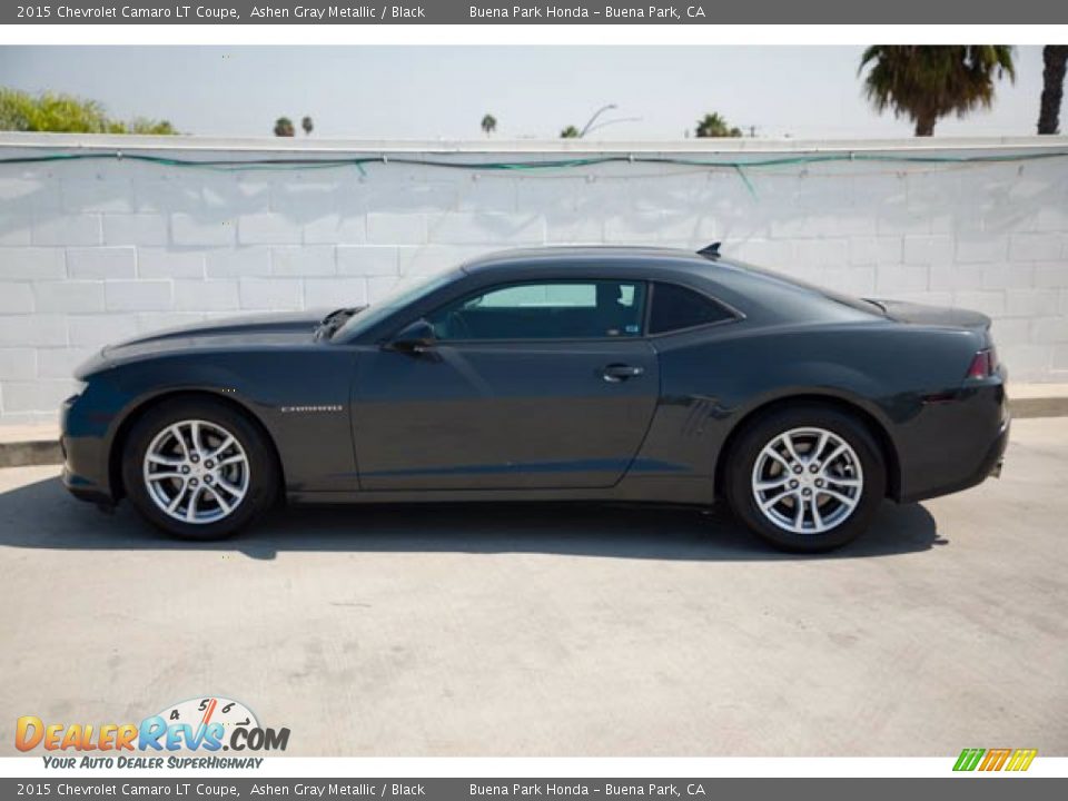 2015 Chevrolet Camaro LT Coupe Ashen Gray Metallic / Black Photo #8