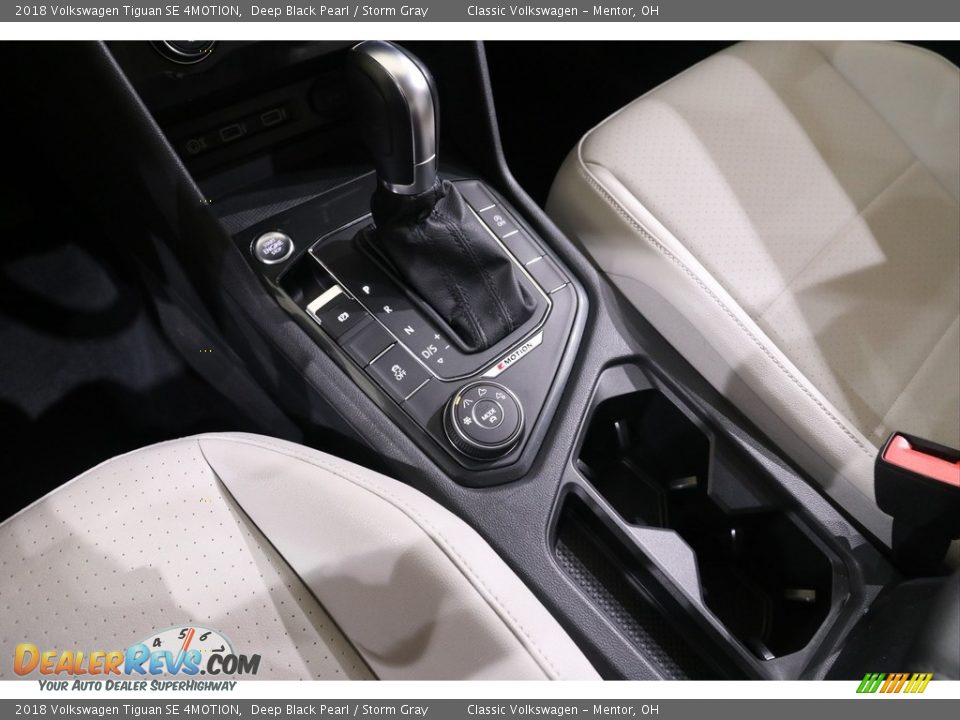 2018 Volkswagen Tiguan SE 4MOTION Deep Black Pearl / Storm Gray Photo #10