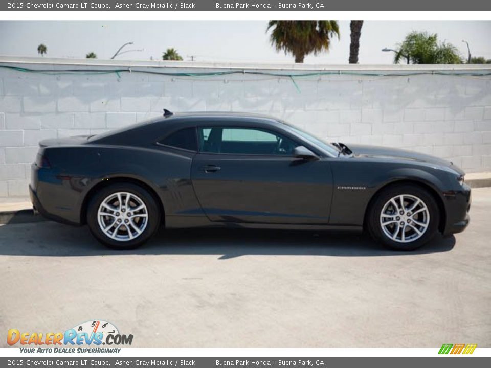 2015 Chevrolet Camaro LT Coupe Ashen Gray Metallic / Black Photo #12