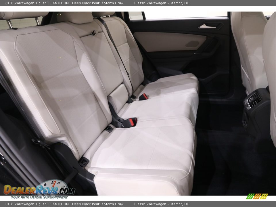 2018 Volkswagen Tiguan SE 4MOTION Deep Black Pearl / Storm Gray Photo #12