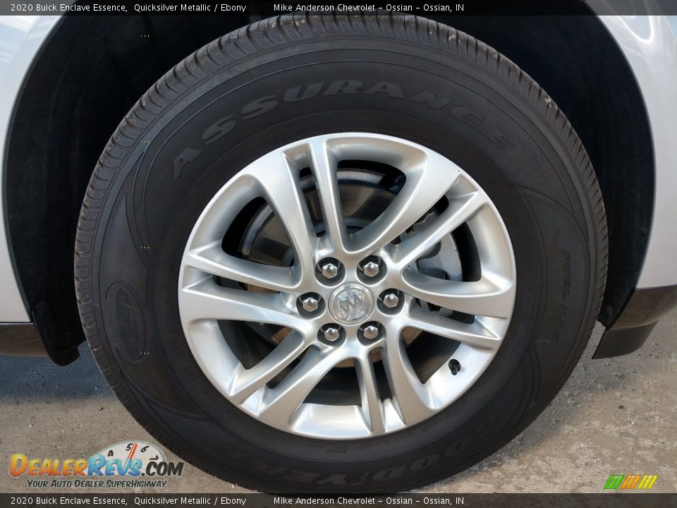 2020 Buick Enclave Essence Quicksilver Metallic / Ebony Photo #12