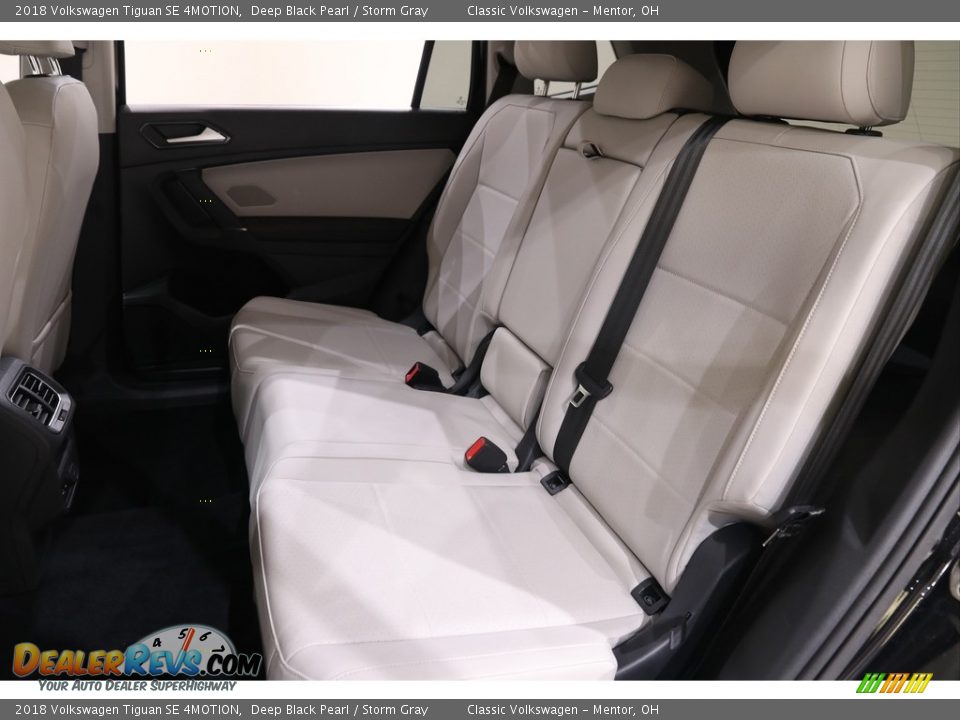 2018 Volkswagen Tiguan SE 4MOTION Deep Black Pearl / Storm Gray Photo #13