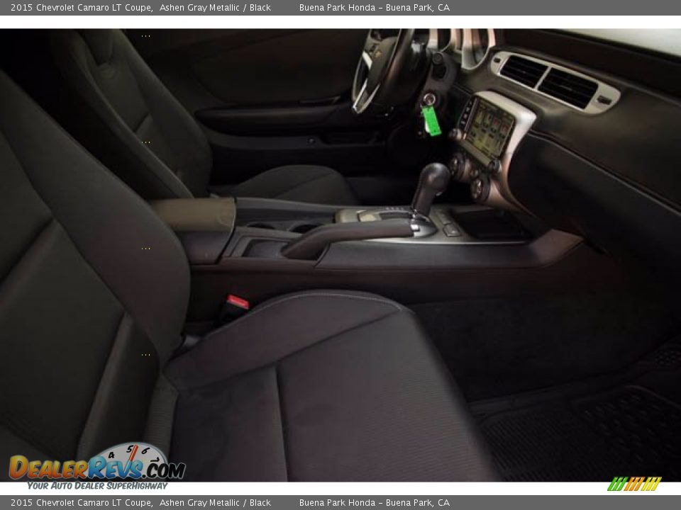 2015 Chevrolet Camaro LT Coupe Ashen Gray Metallic / Black Photo #18