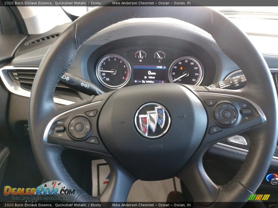 2020 Buick Enclave Essence Quicksilver Metallic / Ebony Photo #23