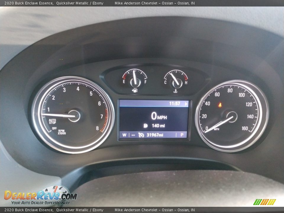 2020 Buick Enclave Essence Quicksilver Metallic / Ebony Photo #26