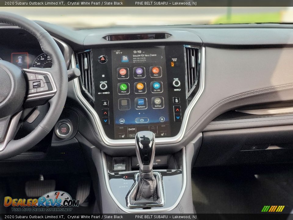 Controls of 2020 Subaru Outback Limited XT Photo #10