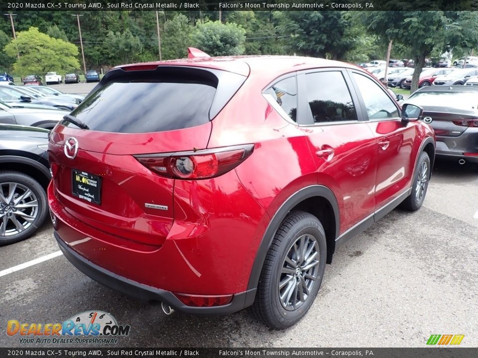 2020 Mazda CX-5 Touring AWD Soul Red Crystal Metallic / Black Photo #2