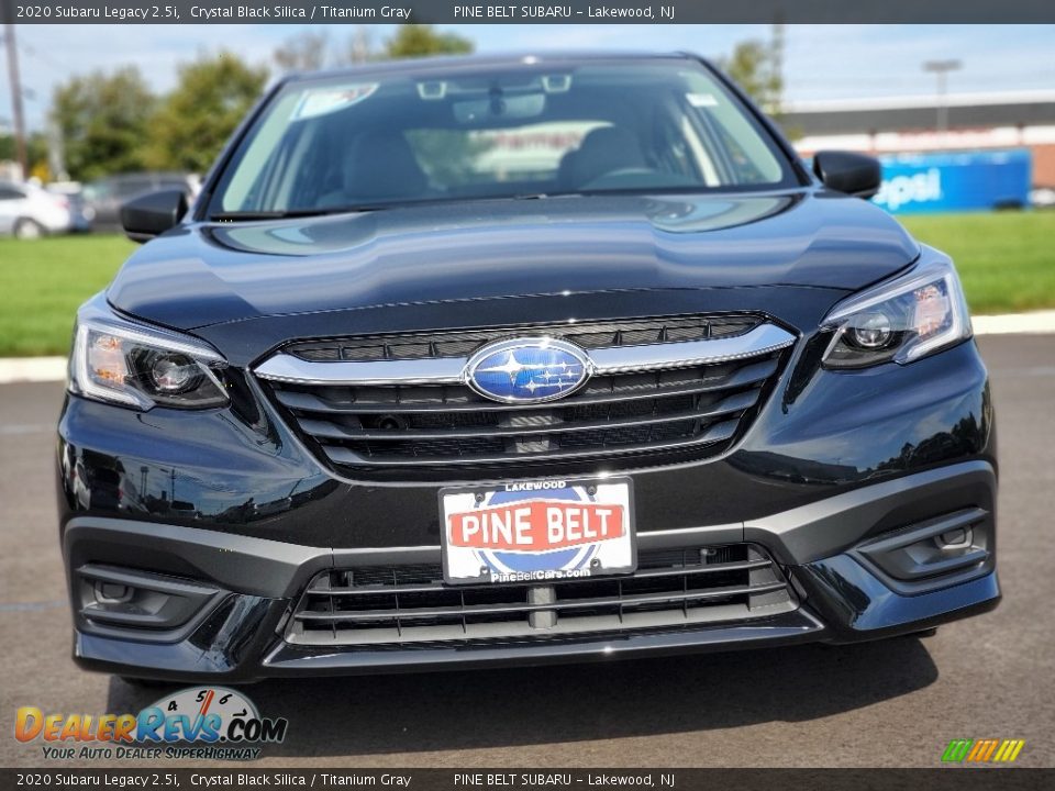 2020 Subaru Legacy 2.5i Crystal Black Silica / Titanium Gray Photo #3