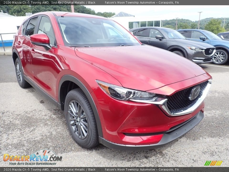 2020 Mazda CX-5 Touring AWD Soul Red Crystal Metallic / Black Photo #3
