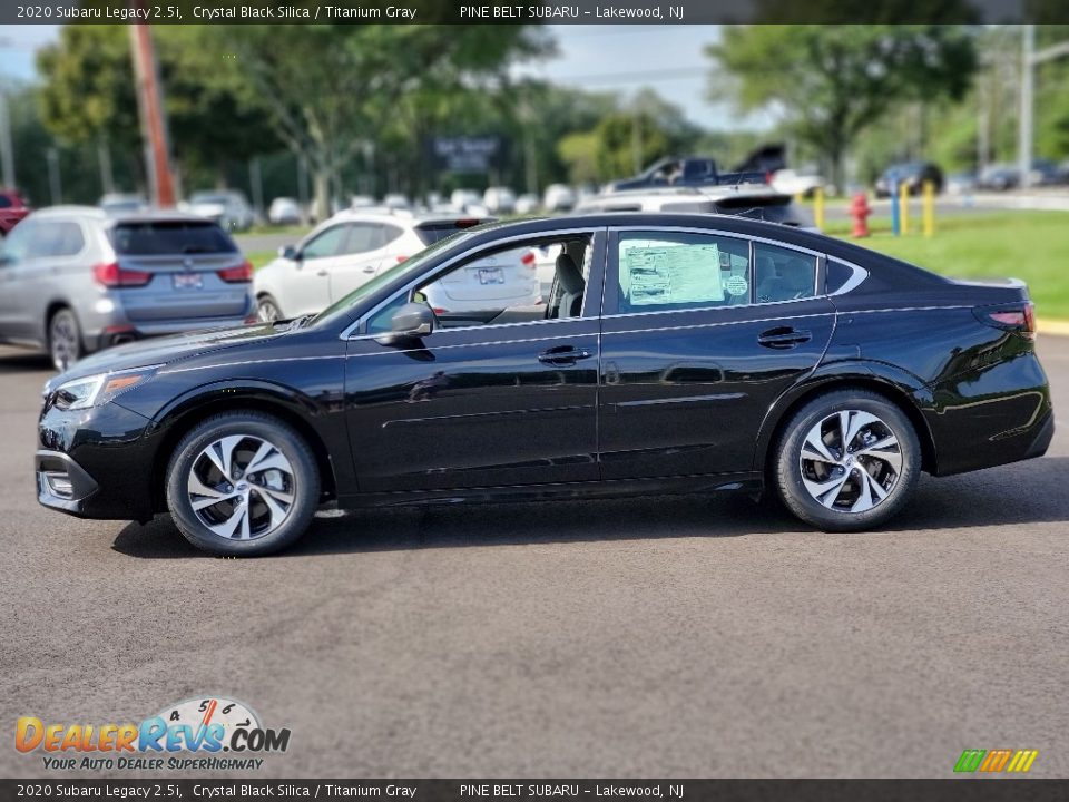 2020 Subaru Legacy 2.5i Crystal Black Silica / Titanium Gray Photo #4