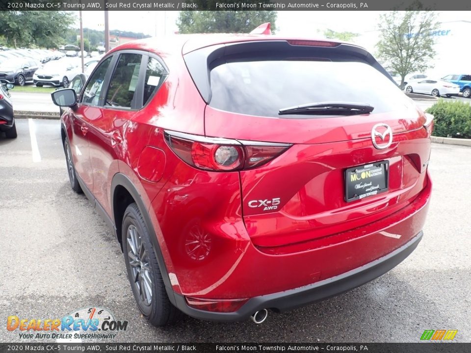 2020 Mazda CX-5 Touring AWD Soul Red Crystal Metallic / Black Photo #5