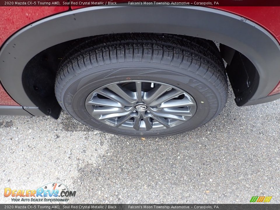 2020 Mazda CX-5 Touring AWD Soul Red Crystal Metallic / Black Photo #7