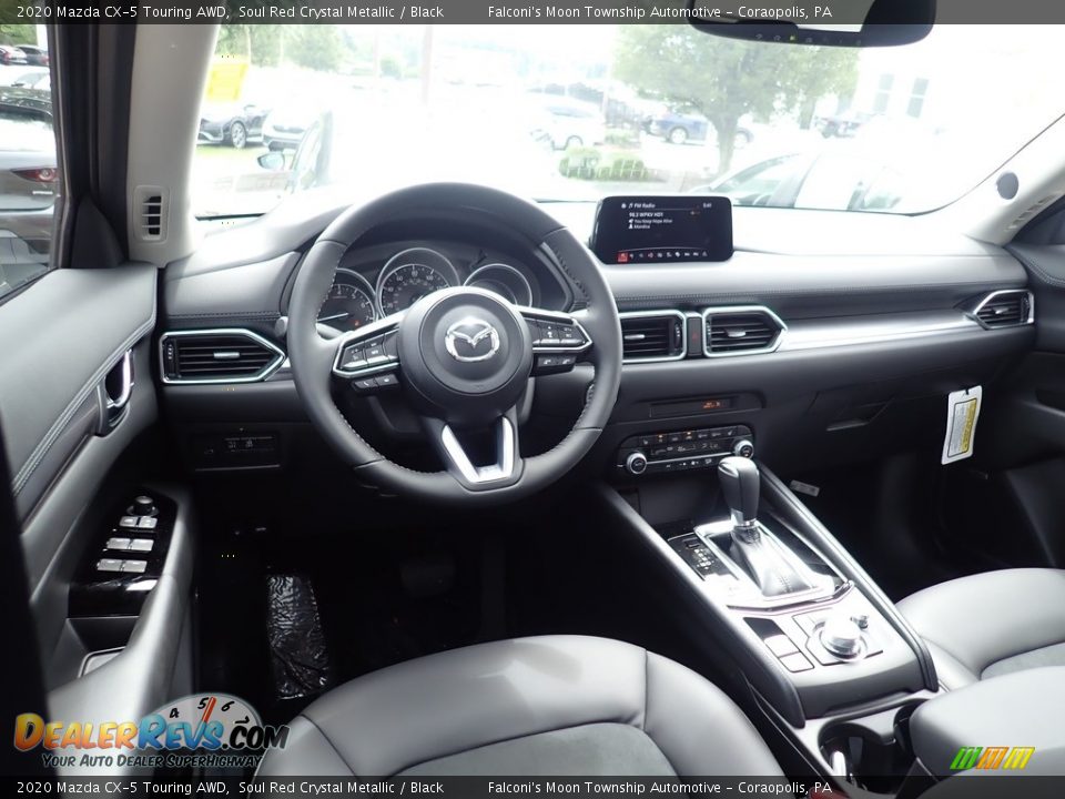 2020 Mazda CX-5 Touring AWD Soul Red Crystal Metallic / Black Photo #9