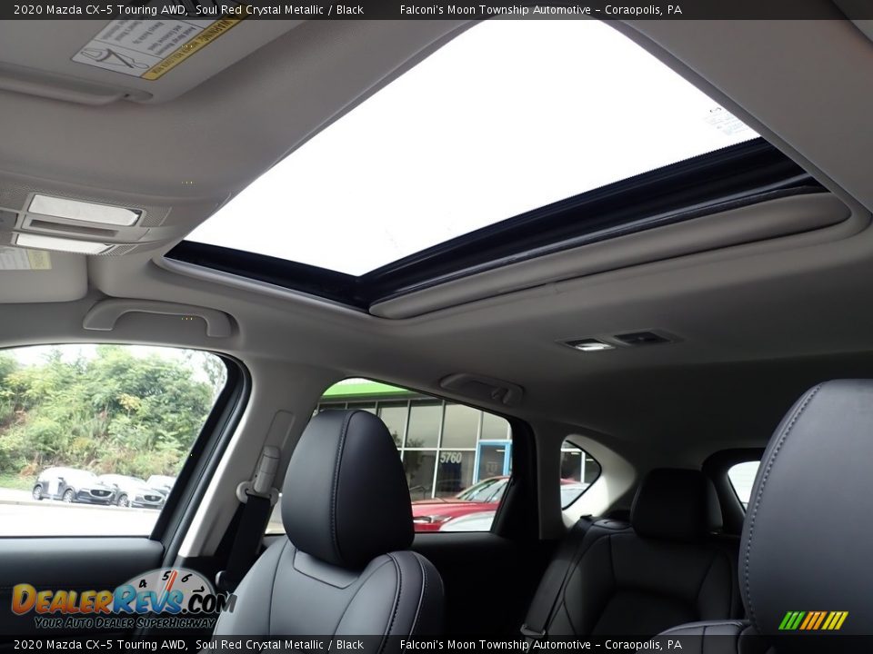 2020 Mazda CX-5 Touring AWD Soul Red Crystal Metallic / Black Photo #13
