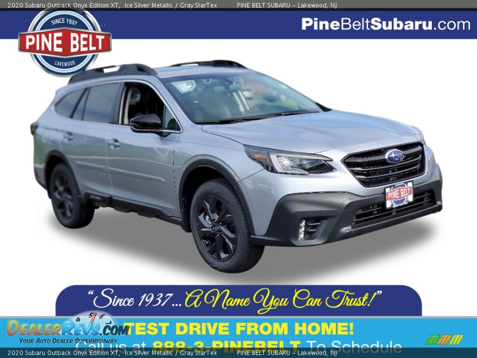 2020 Subaru Outback Onyx Edition XT Ice Silver Metallic / Gray StarTex Photo #1