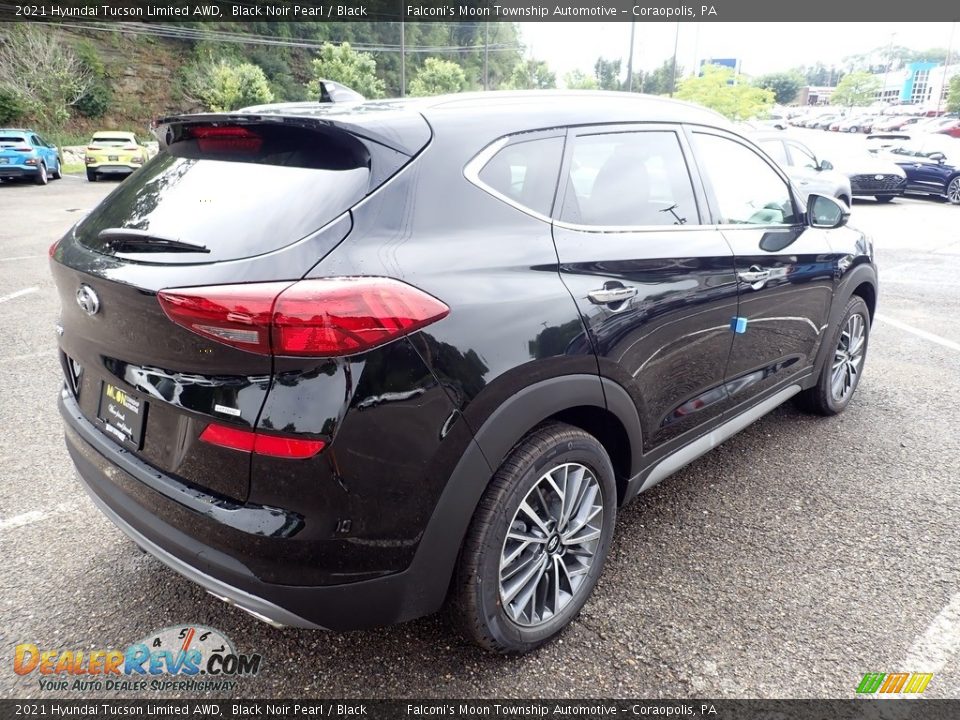 2021 Hyundai Tucson Limited AWD Black Noir Pearl / Black Photo #2