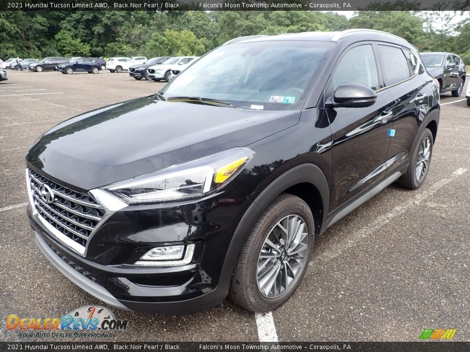 Black Noir Pearl 2021 Hyundai Tucson Limited AWD Photo #5
