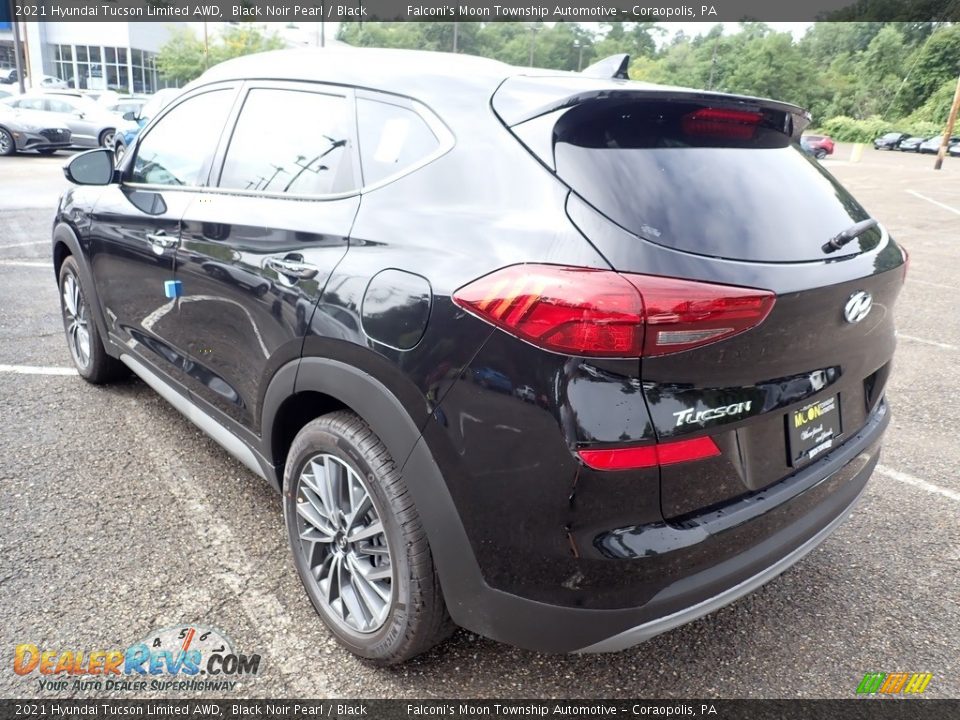 2021 Hyundai Tucson Limited AWD Black Noir Pearl / Black Photo #6