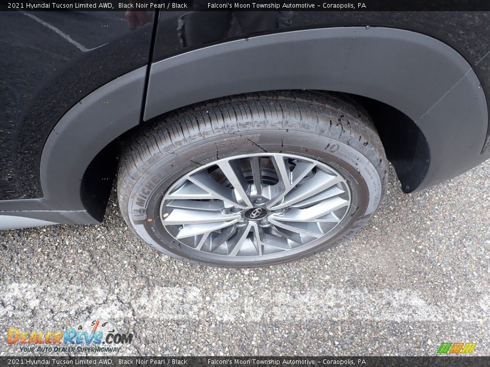 2021 Hyundai Tucson Limited AWD Black Noir Pearl / Black Photo #7