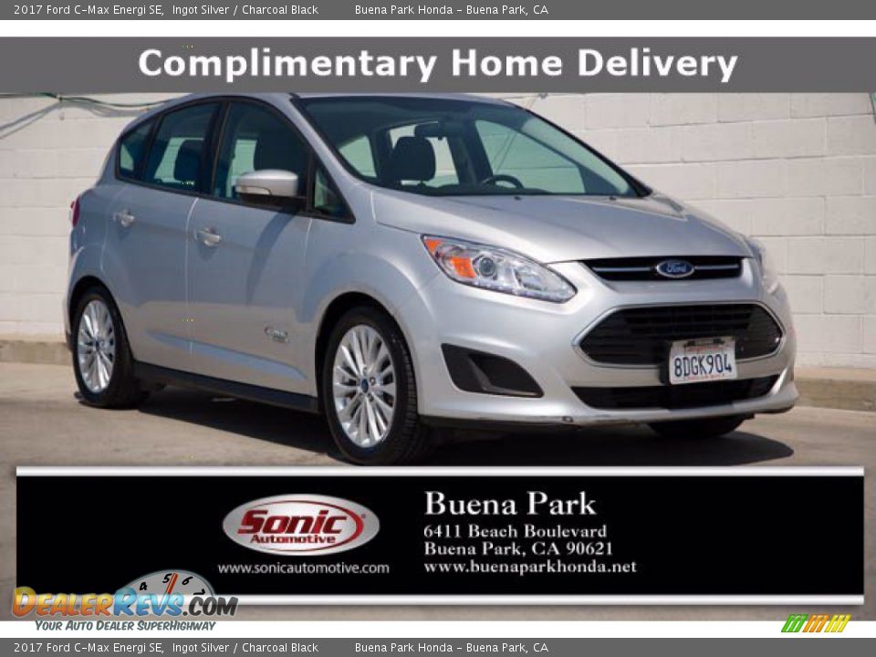 2017 Ford C-Max Energi SE Ingot Silver / Charcoal Black Photo #1