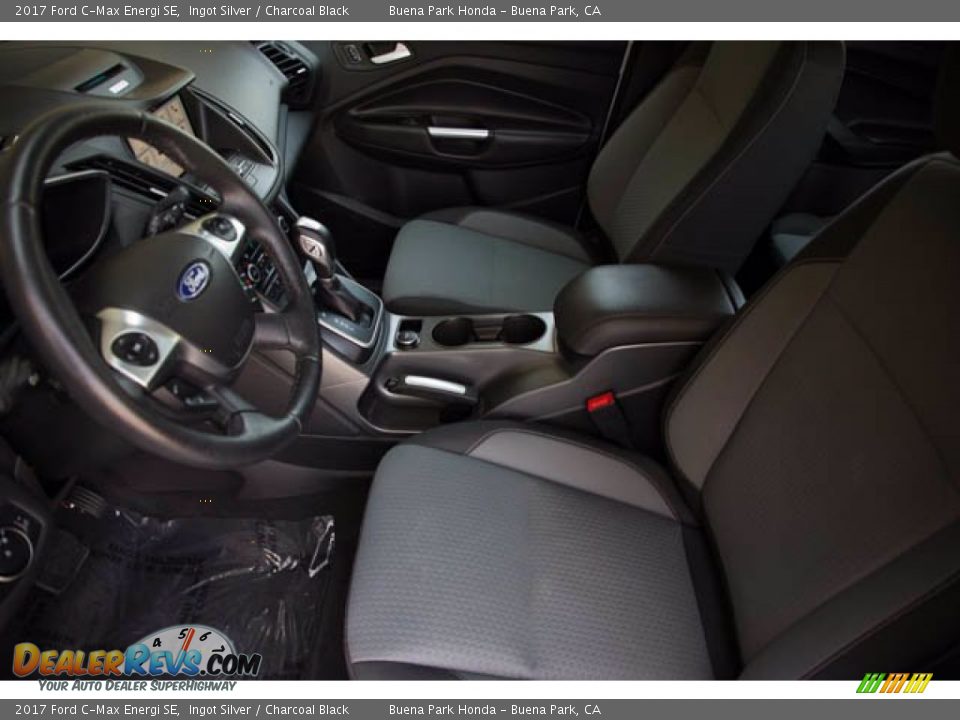 2017 Ford C-Max Energi SE Ingot Silver / Charcoal Black Photo #3