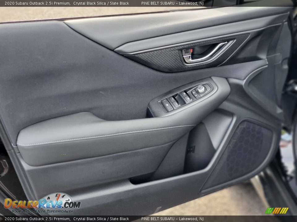 2020 Subaru Outback 2.5i Premium Crystal Black Silica / Slate Black Photo #13