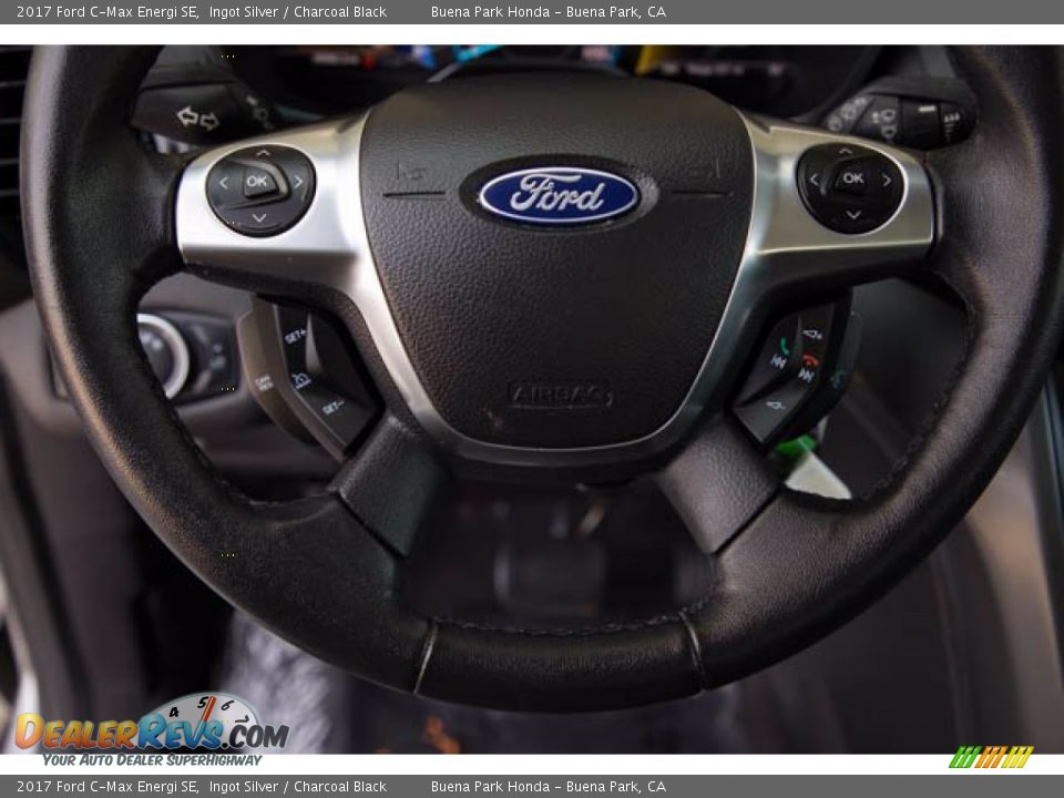 2017 Ford C-Max Energi SE Ingot Silver / Charcoal Black Photo #13
