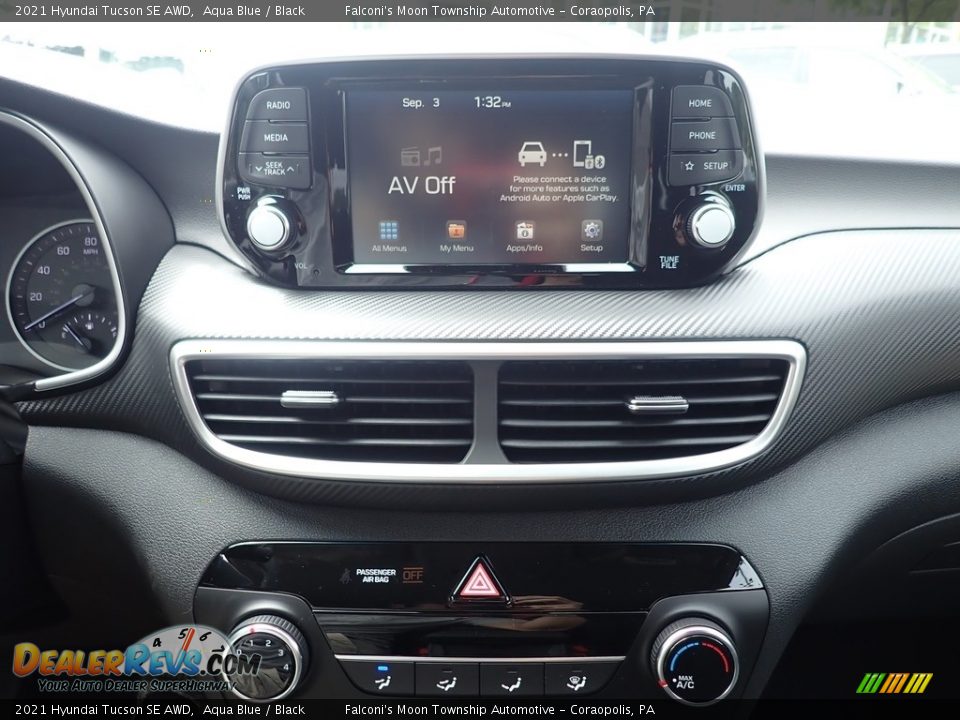 2021 Hyundai Tucson SE AWD Aqua Blue / Black Photo #13