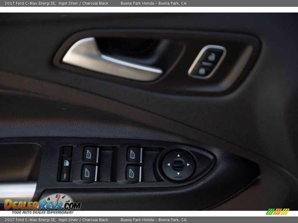 2017 Ford C-Max Energi SE Ingot Silver / Charcoal Black Photo #25