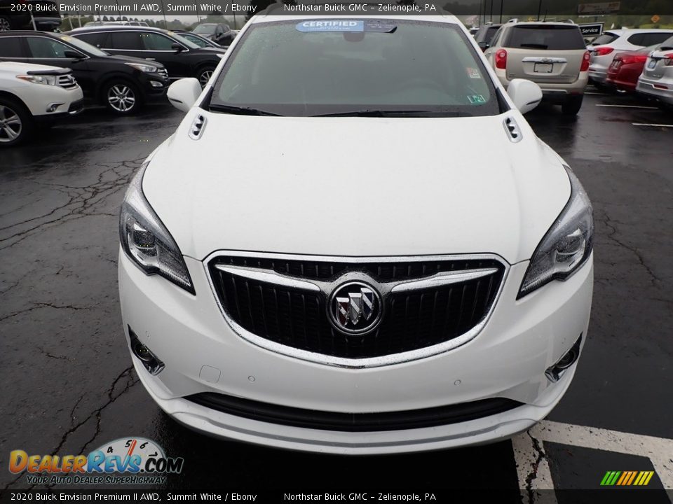 2020 Buick Envision Premium II AWD Summit White / Ebony Photo #3