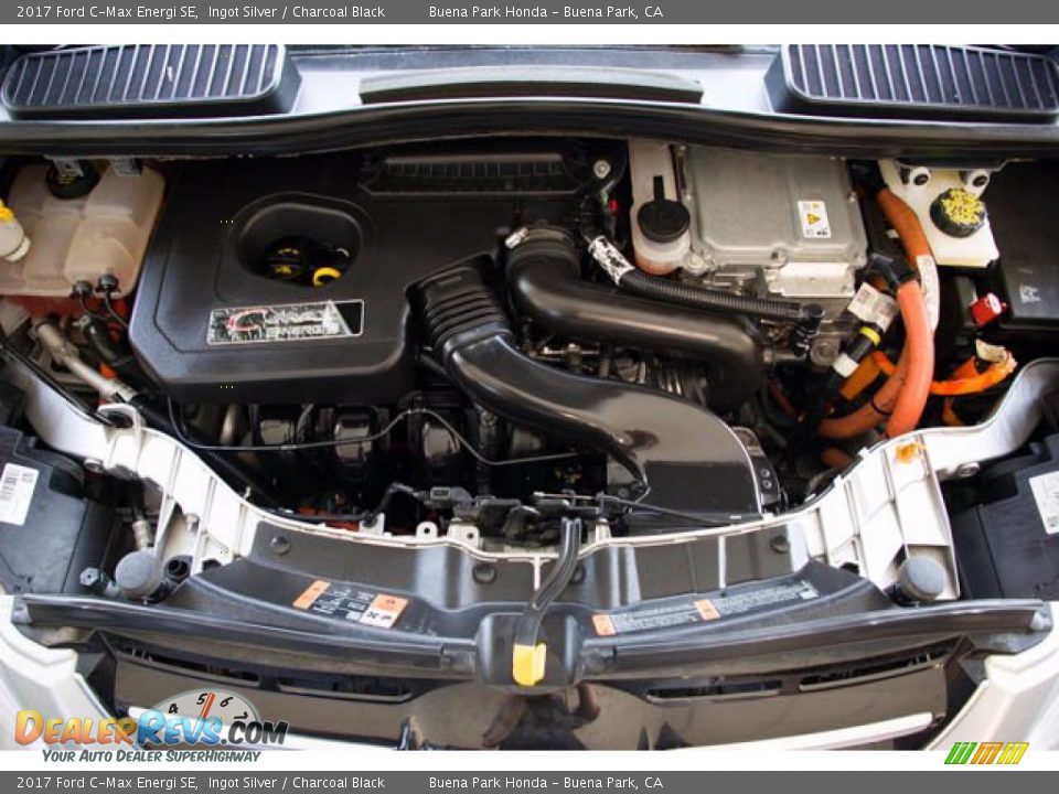 2017 Ford C-Max Energi SE Ingot Silver / Charcoal Black Photo #29