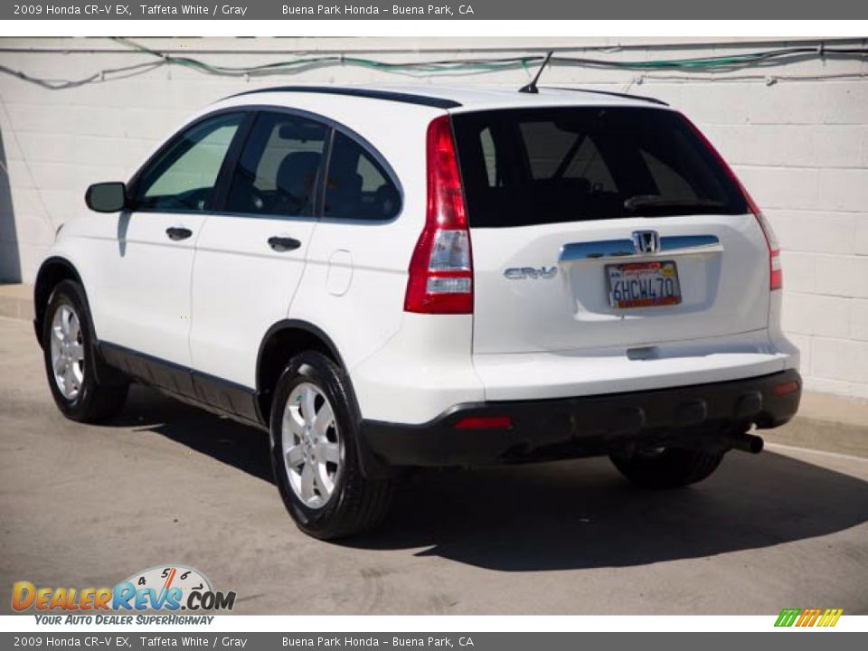 2009 Honda CR-V EX Taffeta White / Gray Photo #2