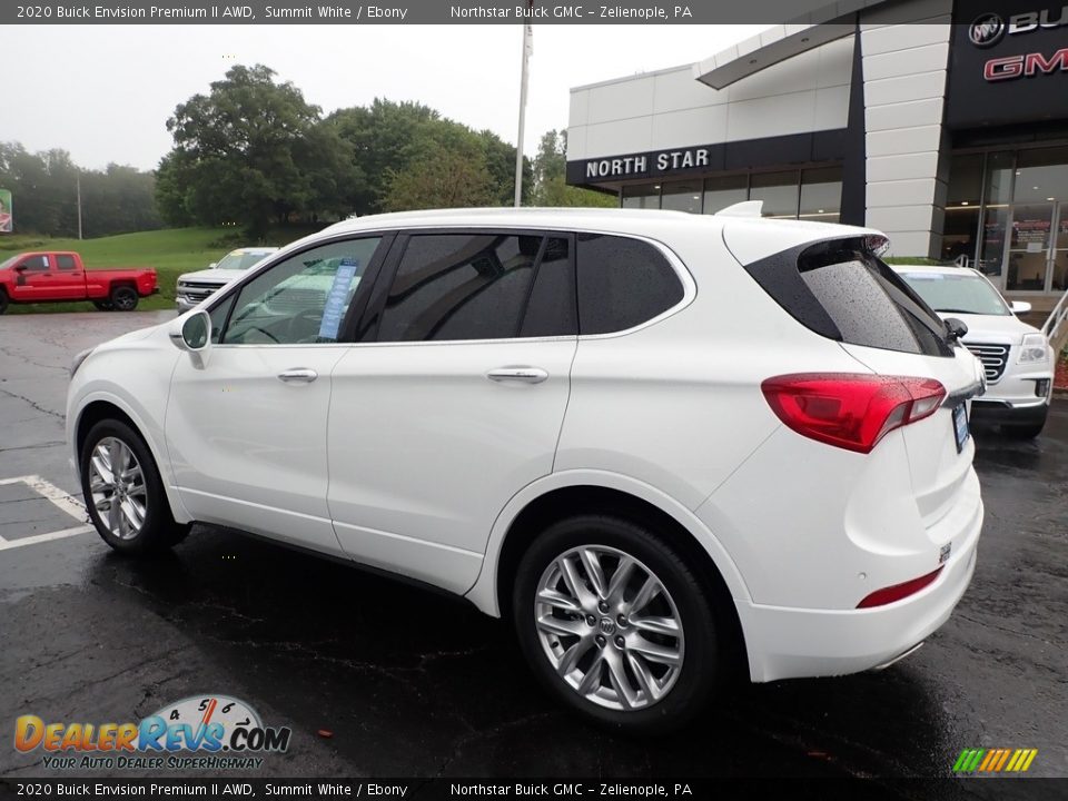 2020 Buick Envision Premium II AWD Summit White / Ebony Photo #12