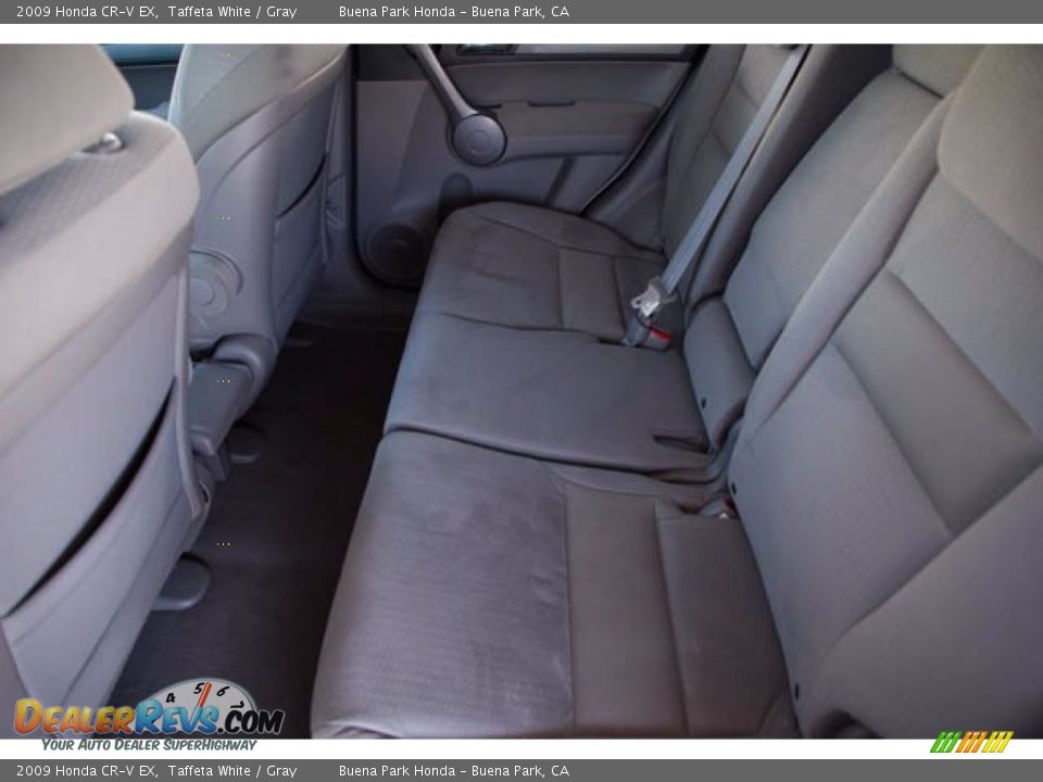 2009 Honda CR-V EX Taffeta White / Gray Photo #4