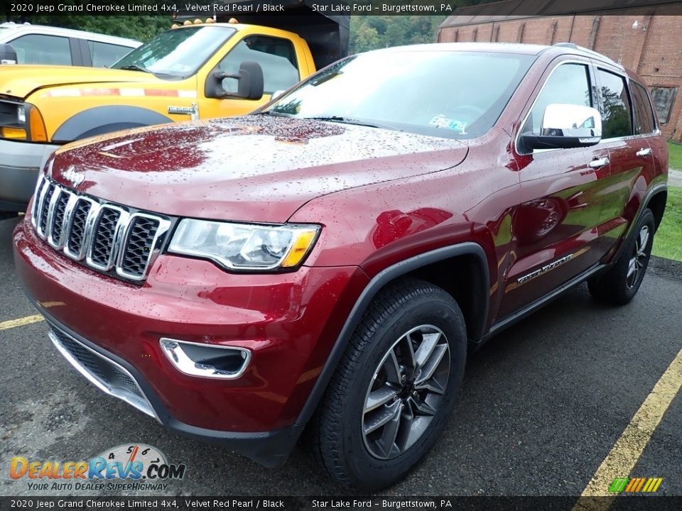 2020 Jeep Grand Cherokee Limited 4x4 Velvet Red Pearl / Black Photo #1