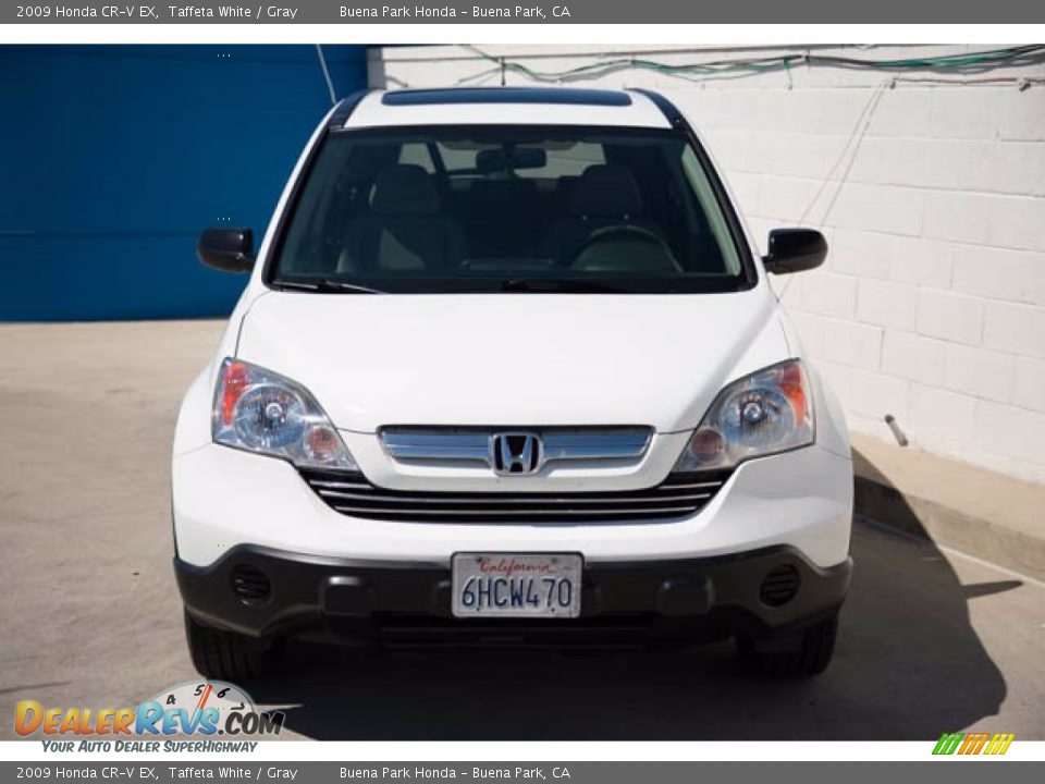 2009 Honda CR-V EX Taffeta White / Gray Photo #7