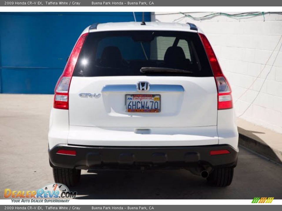 2009 Honda CR-V EX Taffeta White / Gray Photo #11