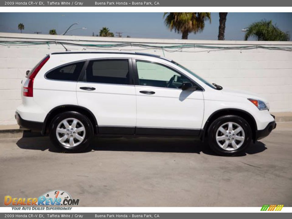 2009 Honda CR-V EX Taffeta White / Gray Photo #12